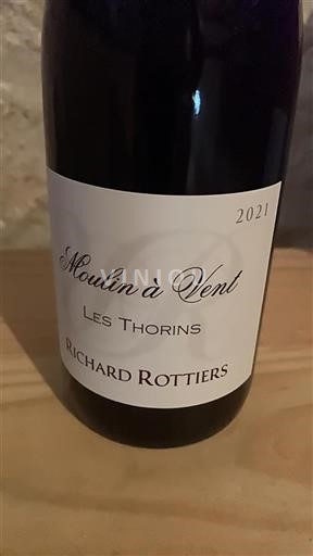 Beaujolais Moulin-à-vent Richard Rottiers Les Thorins 2021