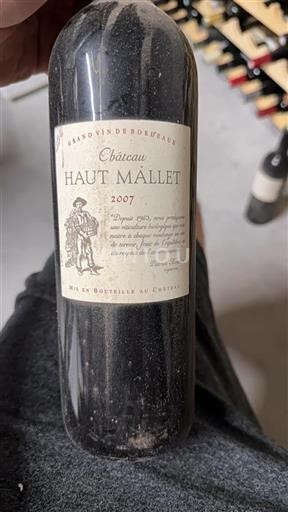 Bordeaux Not Specified Château Haut Mállet 2007