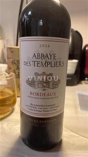 Bordeaux Abbaye des Templiers 2016