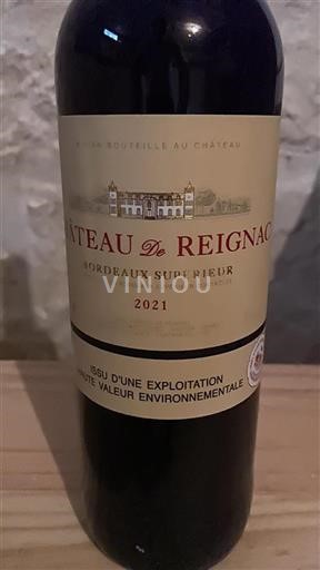 Bordeaux Bordeaux supérieur Château Reignac 2021