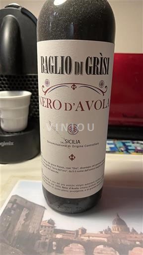 Sicily Baglio di Grìsi Nero d'Avola 2022