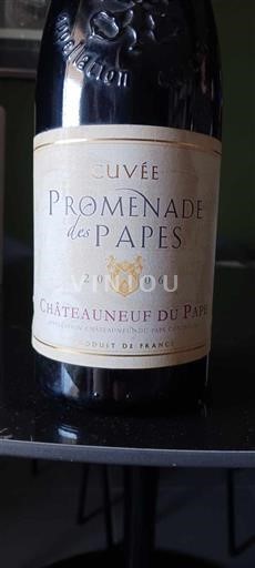 Rhônedalen Châteauneuf-du-Pape Promenade des Papes 2006