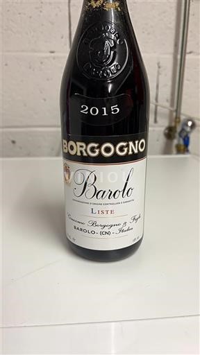 Piemont Barolo Giacomo Borgogno & Figli Liste 2015