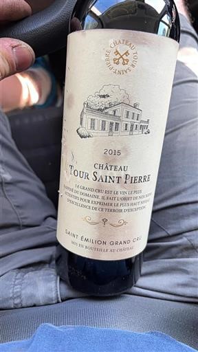 Bordeaux Saint-Émilion Grand Cru Tour Saint Pierre 2015