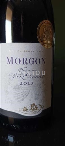 Beaujolais Morgon Domaine Père Etienne 2013