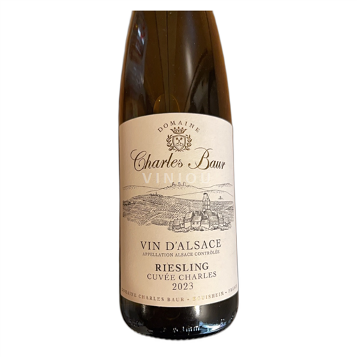 Alsace Riesling Domaine Charles Baur Charles 2023