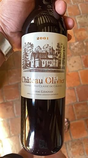 Bordeaux Pessac-Léognan Grand Cru Olivier 2001
