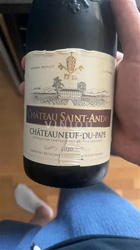Rhônedalen Châteauneuf-du-Pape Château Saint-André 2020