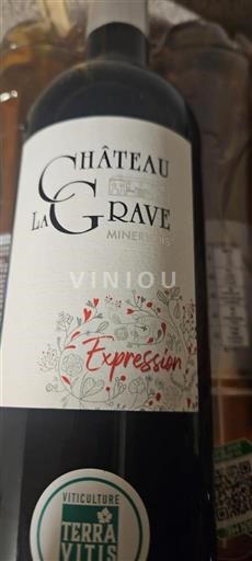 Linguadoca Minervois Château La Grave Expression 2020