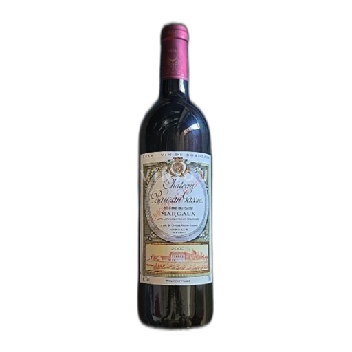 Bordeaux Margaux Deuxième Cru Classé Château Rauzan-Gassies 2000