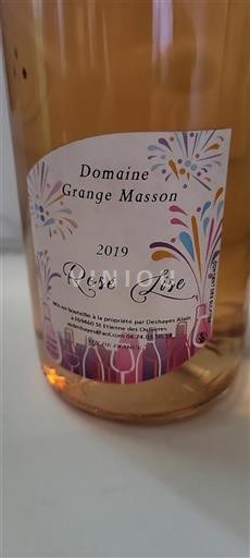 Beaujolais Ospecificerad Domaine Grange Masson Rosé Lise 2019