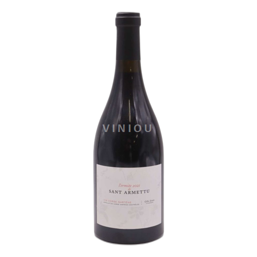 Vin Rouge L’Ermite de Sant Armettu Sant Armettu 2021 France Corse Île de Beauté
