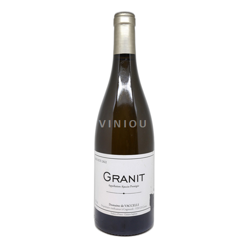 Corse Ajaccio Domaine Vaccelli Granit Blanc 2022