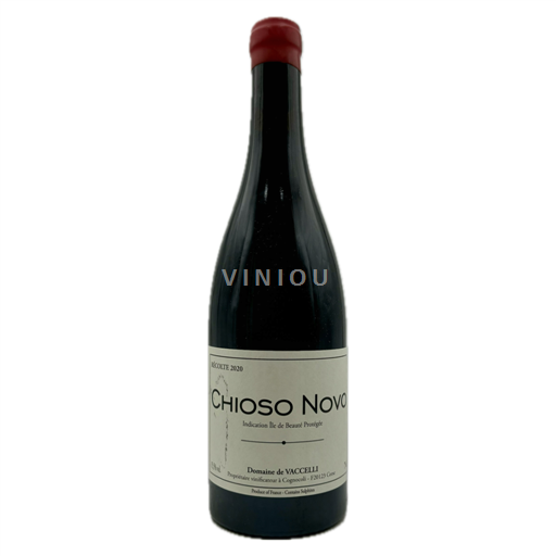 Corse Ajaccio Domaine Vaccelli Chioso Novo 2020