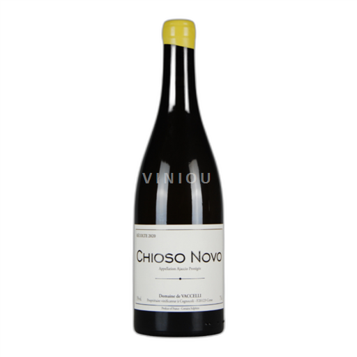 Corse Ajaccio Domaine Vaccelli Chioso Novo 2021