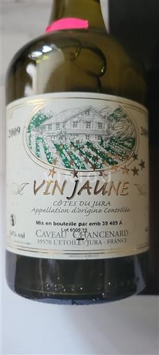 Jura Côtes-du-jura Caveau Chancenard 2009