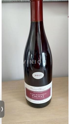 Bourgogne Volnay Premier Cru Vincent Prunier 1er Cru Robardelle 2017