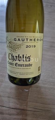 Burgund Chablis Gautheron Emeraude 2019