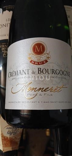 Burgundsko Crémant de Bourgogne Monneret Père & Fils Neročník