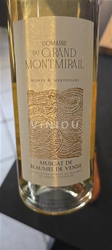Rhônevallei Muscat de Beaumes-de-Venise Domaine Grand Montmirail Monts & Merveilles Niet-geïntegreerd