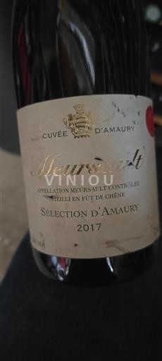 Borgoña Meursault Sélection Amaury 2017