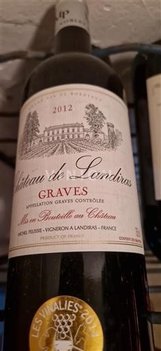 Bordeaux Graves Château Landiras 2012