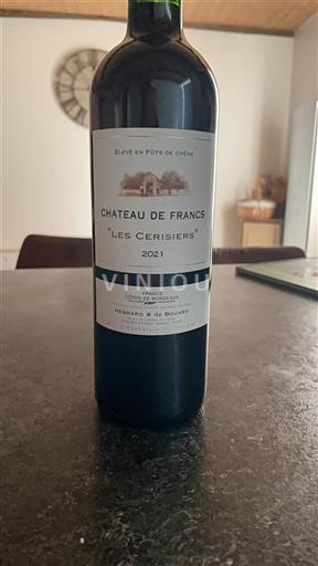 Bordeaux Côtes-de-Bordeaux Château Francs Les Cerisiers 2021