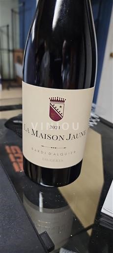 Languedoc Faugères Bardi Alquier La Maison Jaune 2021