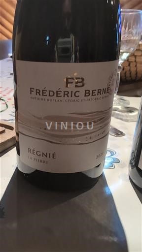Beaujolais Régnié Frédéric Berne La Pierre 2023
