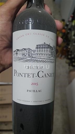 Bordeaux Pauillac Grand Cru Château Pontet-Canet 2015