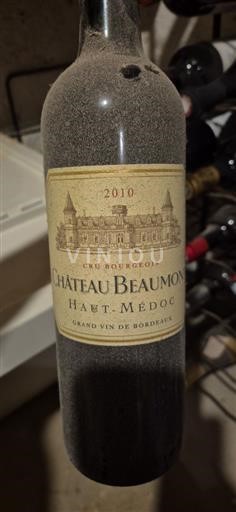 Bordeaux Haut-Médoc Cru Bourgeois Château Beaumont 2010
