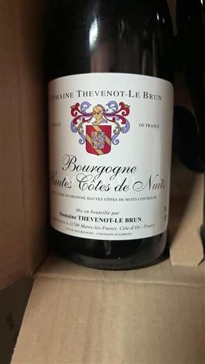 Borgogna Hautes Côtes de Nuits Domaine Thevenot-Le Brun Senza annata