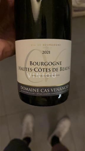 Borgogna Hautes Côtes de Beaune Domaine Cas Venancio 2021