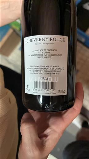 Údolí Loiry Cheverny Les Vignerons de Mont-Près-Chambord 2022