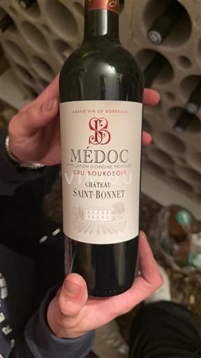 Bordeaux Médoc Cru Bourgeois Saint-Bonnet Non Millésimé