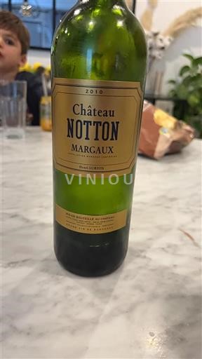 Bordeaux Margaux Château Notton 2010