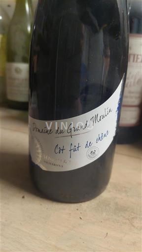 Valle della Loira Non specificato Domaine Grand Moulin Côt fût de chêne 2019