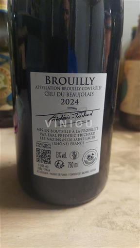 Beaujolais Brouilly Frédéric Trichard 2024