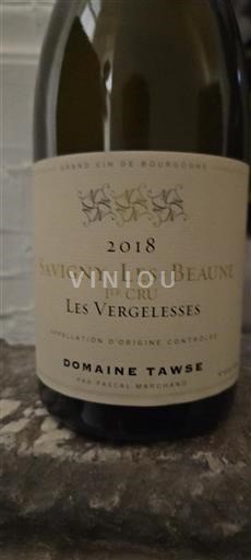 Borgogna Savigny-lès-Beaune Premier Cru Domaine Tawse Les Vergelesses 2018