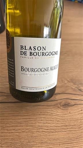 Bourgogne Bourgogne Aligoté Blason de Bourgogne Ikke årgangsbestemt
