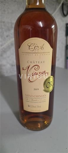 Vin Rosé sec Château Vieussan 2019 France Languedoc Saint-Chinian AOC