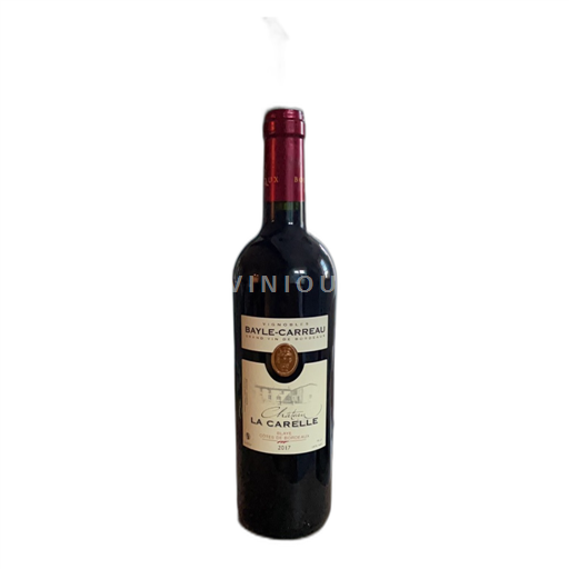 Bordeaux Blaye-Côtes-de-Bordeaux Château La Carelle 2017