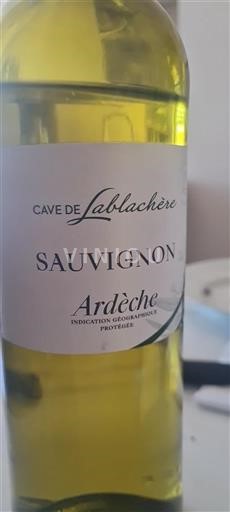 Alpes e regiões Ródano Ardèche Cave de Lablachère Sauvignon 2023