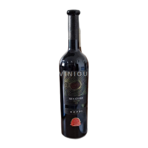 Vin Rouge sec Senatore Coppi 2018 Italie Pouilles Primitivo di Manduria