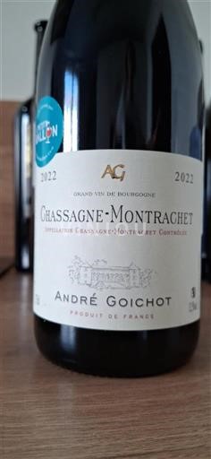 Bourgogne Chassagne-montrachet Premier Cru André Goichot 2022