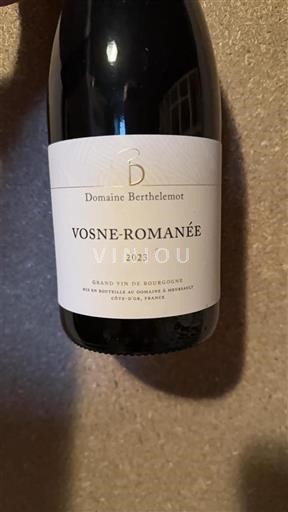 Bourgogne Vosne-Romanée Domaine Berthelemot 2023