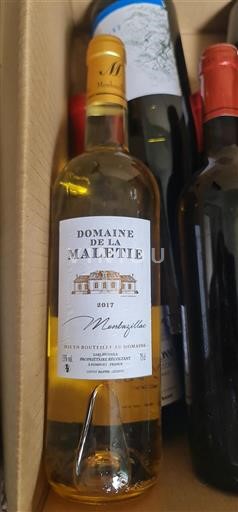 Sud-Ovest Monbazillac Domaine La Maletie 2017