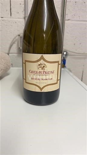 Neuchâtel Neuchâtel DOP Caves du Prieuré 2021