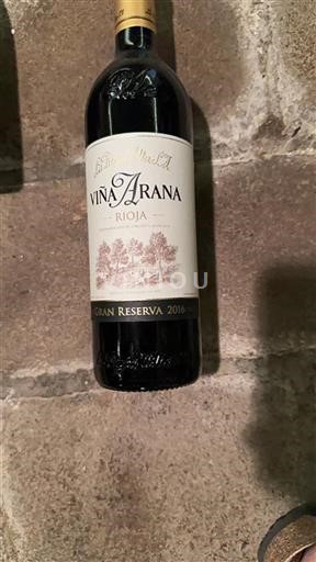 Rioja La Rioja Alta S.A Viña Arana 2016