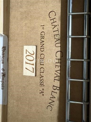 Bordeaux Saint-Émilion Premier Grand Cru Classé A Cheval Blanc 2017